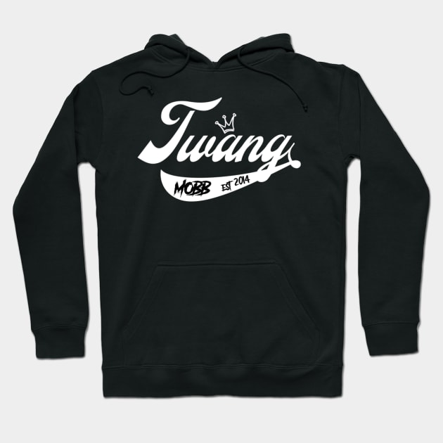 TWANG MOBB White Hoodie by AsylumIndustries